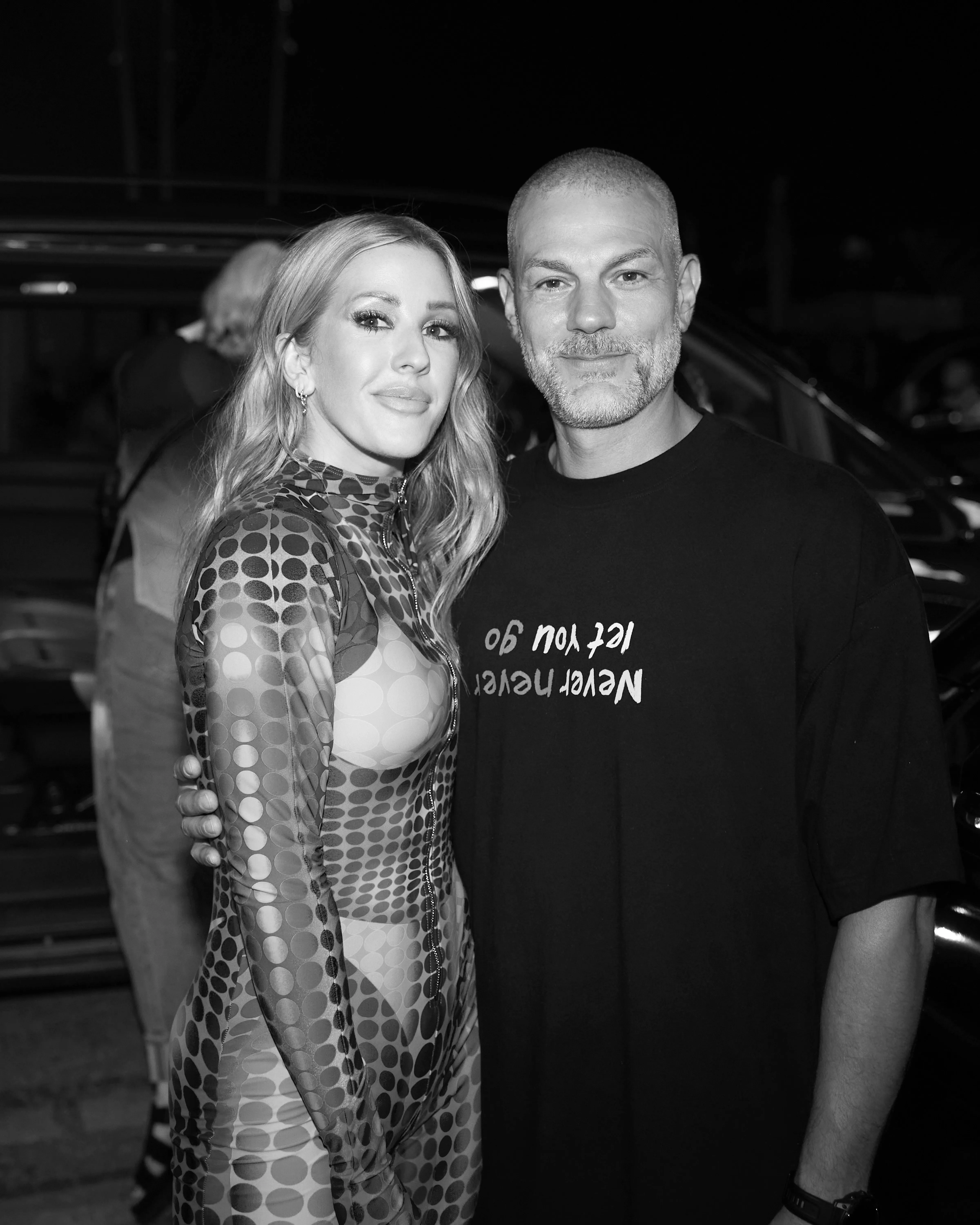 Yann Pissenem with Ellie Goulding backstage at Ushuaïa Ibiza